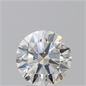 Natural Diamond 2.01 Carats, Round with Excellent Cut, H Color, VVS1 Clarity and Certified by GIA