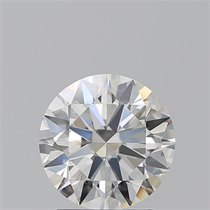 Picture of Natural Diamond 2.01 Carats, Round with Excellent Cut, H Color, VVS1 Clarity and Certified by GIA