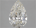 Natural Diamond 3.52 Carats, Pear with  Cut, G Color, SI1 Clarity and Certified by GIA