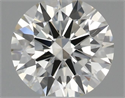 Natural Diamond 0.40 Carats, Round with Excellent Cut, I Color, VS2 Clarity and Certified by GIA