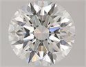 Natural Diamond 2.09 Carats, Round with Excellent Cut, F Color, FL Clarity and Certified by GIA