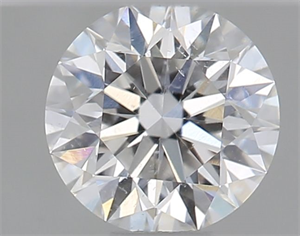 Picture of Natural Diamond 0.40 Carats, Round with Excellent Cut, E Color, SI2 Clarity and Certified by GIA