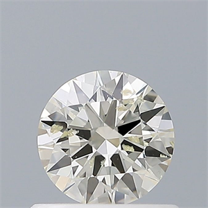 Picture of Natural Diamond 0.50 Carats, Round with Excellent Cut, J Color, SI2 Clarity and Certified by IGI