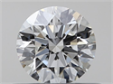 Natural Diamond 0.40 Carats, Round with Excellent Cut, H Color, VS1 Clarity and Certified by GIA