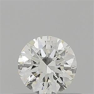 Picture of Natural Diamond 0.40 Carats, Round with Excellent Cut, H Color, SI1 Clarity and Certified by GIA