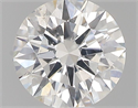 Natural Diamond 0.40 Carats, Round with Excellent Cut, F Color, SI2 Clarity and Certified by GIA