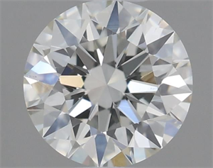 Picture of Natural Diamond 0.53 Carats, Round with Excellent Cut, H Color, VS1 Clarity and Certified by IGI