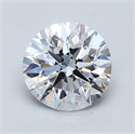 Natural Diamond 1.50 Carats, Round with Excellent Cut, D Color, VS1 Clarity and Certified by GIA