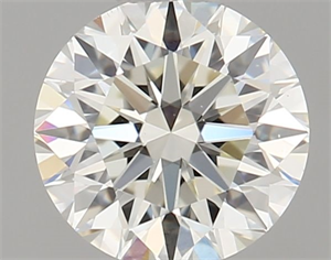 Picture of Natural Diamond 0.40 Carats, Round with Very Good Cut, K Color, VS2 Clarity and Certified by GIA