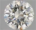 Natural Diamond 2.05 Carats, Round with Excellent Cut, K Color, IF Clarity and Certified by GIA