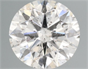 Natural Diamond 0.40 Carats, Round with Excellent Cut, G Color, I1 Clarity and Certified by GIA