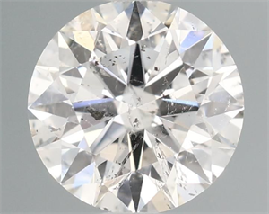 Picture of Natural Diamond 0.40 Carats, Round with Excellent Cut, G Color, I1 Clarity and Certified by GIA