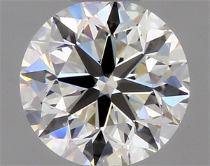 Picture of Natural Diamond 0.40 Carats, Round with Very Good Cut, J Color, VVS2 Clarity and Certified by GIA