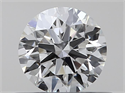 Natural Diamond 0.40 Carats, Round with Excellent Cut, H Color, VVS2 Clarity and Certified by GIA