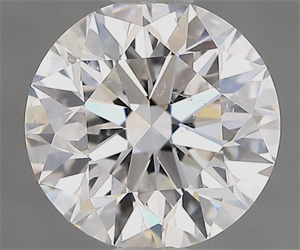 Picture of Natural Diamond 1.50 Carats, Round with Excellent Cut, F Color, SI1 Clarity and Certified by GIA