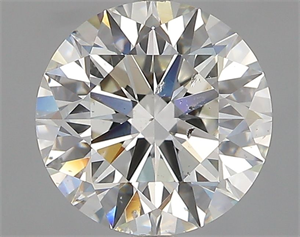 Picture of Natural Diamond 2.31 Carats, Round with Excellent Cut, H Color, SI2 Clarity and Certified by GIA