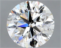 Natural Diamond 0.50 Carats, Round with Very Good Cut, I Color, VS1 Clarity and Certified by GIA