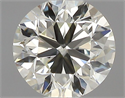 Natural Diamond 0.40 Carats, Round with Very Good Cut, J Color, VVS1 Clarity and Certified by IGI