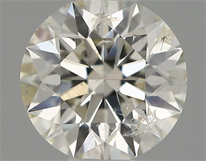 Picture of Natural Diamond 0.40 Carats, Round with Excellent Cut, H Color, SI2 Clarity and Certified by IGI