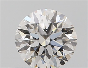 Picture of Natural Diamond 0.40 Carats, Round with Very Good Cut, H Color, VS2 Clarity and Certified by GIA