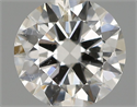 Natural Diamond 0.50 Carats, Round with Very Good Cut, I Color, SI1 Clarity and Certified by IGI