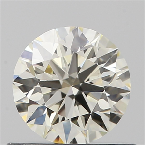 Picture of Natural Diamond 0.58 Carats, Round with Excellent Cut, J Color, VS1 Clarity and Certified by IGI