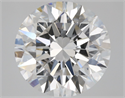 Natural Diamond 3.01 Carats, Round with Excellent Cut, F Color, VS1 Clarity and Certified by GIA