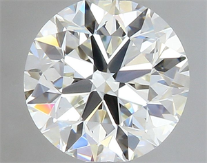 Picture of Natural Diamond 0.40 Carats, Round with Very Good Cut, J Color, VS1 Clarity and Certified by GIA