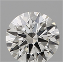 Natural Diamond 0.54 Carats, Round with Excellent Cut, K Color, VS1 Clarity and Certified by GIA