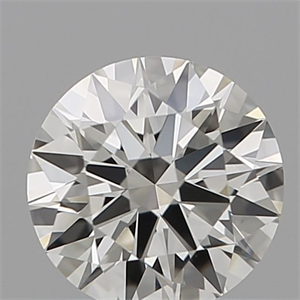 Picture of Natural Diamond 0.54 Carats, Round with Excellent Cut, K Color, VS1 Clarity and Certified by GIA