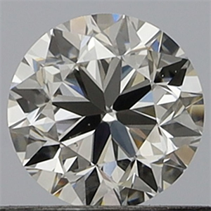 Picture of Natural Diamond 0.40 Carats, Round with Very Good Cut, H Color, VS2 Clarity and Certified by GIA