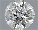 Natural Diamond 0.40 Carats, Round with Excellent Cut, I Color, VVS2 Clarity and Certified by GIA