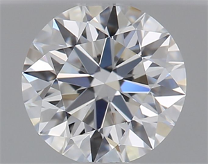 Picture of Natural Diamond 0.40 Carats, Round with Excellent Cut, E Color, VS1 Clarity and Certified by GIA