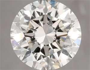 Picture of Natural Diamond 4.01 Carats, Round with Excellent Cut, I Color, VS1 Clarity and Certified by IGI