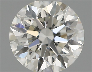 Picture of Natural Diamond 0.50 Carats, Round with Excellent Cut, H Color, VS2 Clarity and Certified by IGI