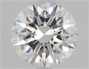 Natural Diamond 1.50 Carats, Round with Excellent Cut, F Color, VVS2 Clarity and Certified by GIA