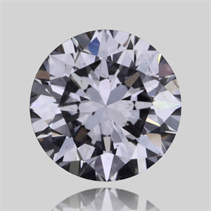 Picture of Natural Diamond 0.50 Carats, Round with Very Good Cut, H Color, SI2 Clarity and Certified by GIA