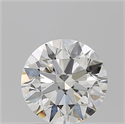 Natural Diamond 1.90 Carats, Round with Excellent Cut, I Color, VVS2 Clarity and Certified by GIA