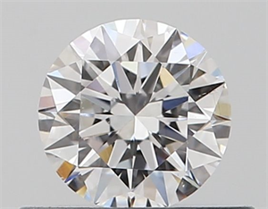 Picture of Natural Diamond 0.40 Carats, Round with Excellent Cut, D Color, SI1 Clarity and Certified by GIA