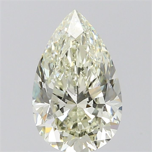 Picture of Natural Diamond 1.01 Carats, Pear with  Cut, J Color, VVS2 Clarity and Certified by IGI