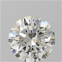 Natural Diamond 2.50 Carats, Round with Excellent Cut, J Color, VVS1 Clarity and Certified by GIA