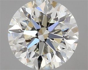 Picture of Natural Diamond 0.40 Carats, Round with Very Good Cut, K Color, VVS1 Clarity and Certified by GIA