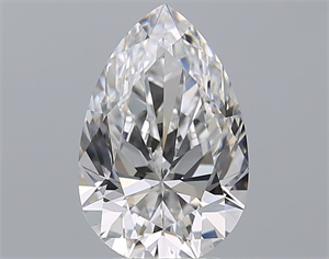 Picture of Natural Diamond 3.51 Carats, Pear with  Cut, D Color, VS1 Clarity and Certified by GIA