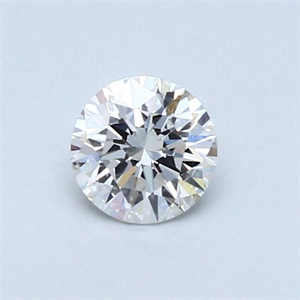 Picture of Natural Diamond 0.42 Carats, Round with Very Good Cut, G Color, VS1 Clarity and Certified by GIA