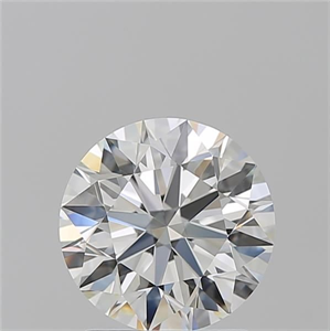 Picture of Natural Diamond 1.80 Carats, Round with Excellent Cut, H Color, VS1 Clarity and Certified by GIA