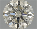 Natural Diamond 0.40 Carats, Round with Excellent Cut, J Color, VS2 Clarity and Certified by IGI