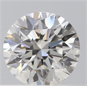 Natural Diamond 0.40 Carats, Round with Excellent Cut, H Color, VS1 Clarity and Certified by GIA