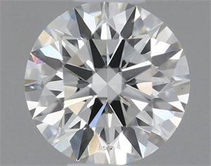 Picture of Natural Diamond 0.43 Carats, Round with Excellent Cut, H Color, VS1 Clarity and Certified by IGI