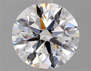 Picture of Natural Diamond 1.77 Carats, Round with Excellent Cut, E Color, IF Clarity and Certified by GIA