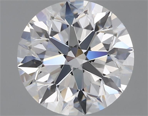 Picture of Natural Diamond 1.90 Carats, Round with Excellent Cut, D Color, IF Clarity and Certified by GIA